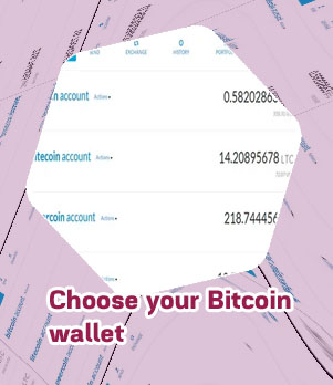 Set up bitcoin account